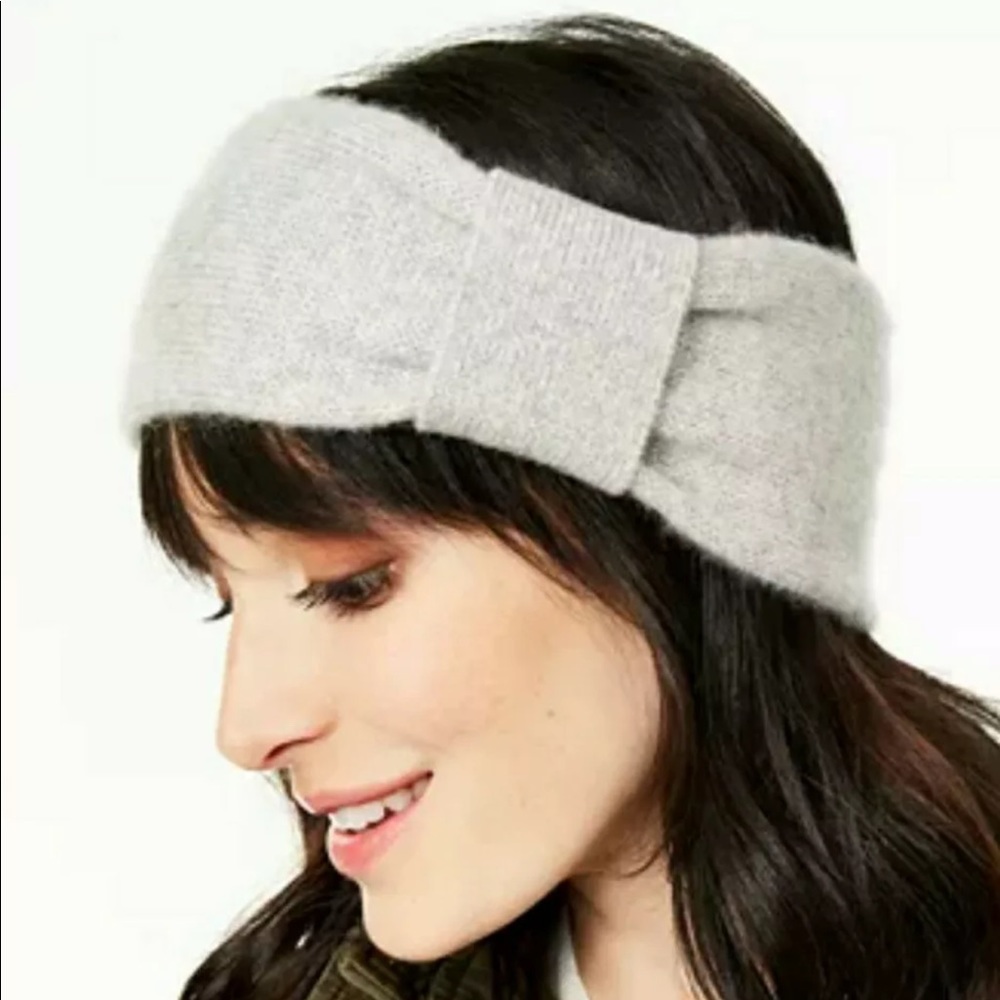 Charter Club Headband 100% Cashmere Bow